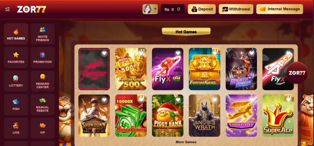 ZOR777 Game
